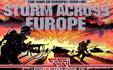 Storm Across Europe - The War in Europe - 1939-45 screen shot title